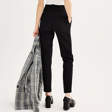 Petite Nine West Pull-On Ankle Pants