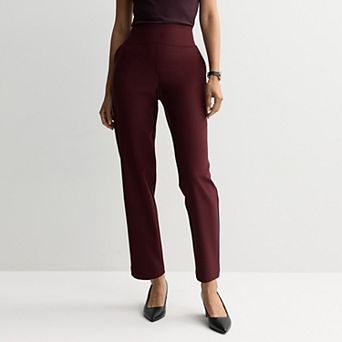 Petite Nine West Pull-On Ankle Pants