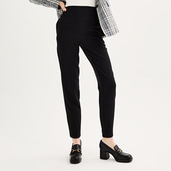 Petite Nine West Pull-On Ankle Pants