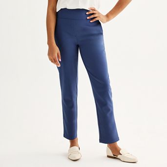 Petite Nine West Pull-On Ankle Pants