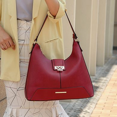 MKF Collection Graciela Women's Hobo Shoulder Bag by Mia k- 2 PCS