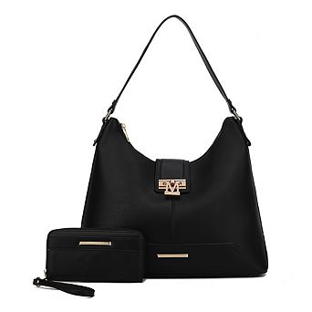 MKF Collection Graciela Women's Hobo Shoulder Bag by Mia k- 2 pc