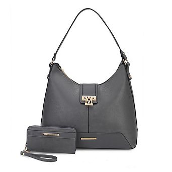 MKF Collection Graciela Women's Hobo Shoulder Bag by Mia k- 2 pc