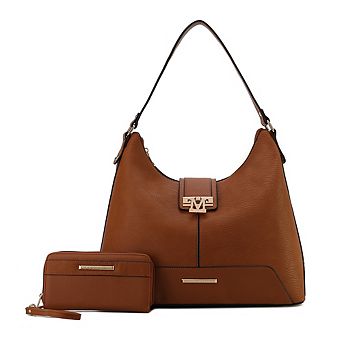MKF Collection Graciela Women's Hobo Shoulder Bag by Mia k- 2 pc