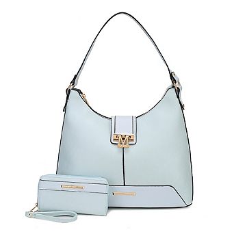 MKF Collection Graciela Women's Hobo Shoulder Bag by Mia k- 2 pc