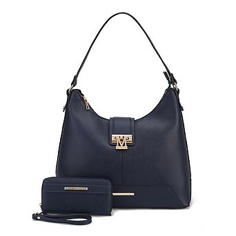 MKF Collection Graciela Women's Hobo Shoulder Bag by Mia k- 2 pc