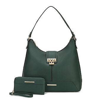 MKF Collection Graciela Women's Hobo Shoulder Bag by Mia k- 2 pc