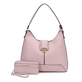 MKF Collection Graciela Women's Hobo Shoulder Bag by Mia k- 2 pc