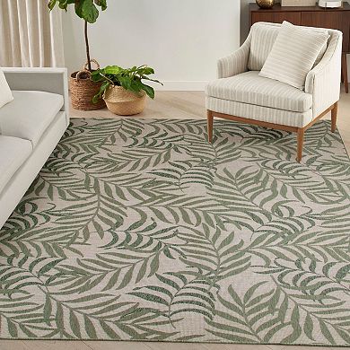 Nourison Garden Oasis Tropical Outdoor Rug