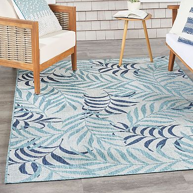 Nourison Garden Oasis Tropical Outdoor Rug