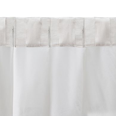 Serene Pinch Pleat Pair With Back Tabs Curtain