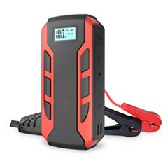 Costway Jump Starter 1500A peak Air Compressor Power Bank Charger w/ LED  Light & DC Outlet