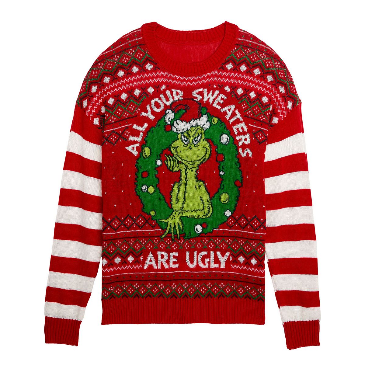 Ladies grinch outlet sweater