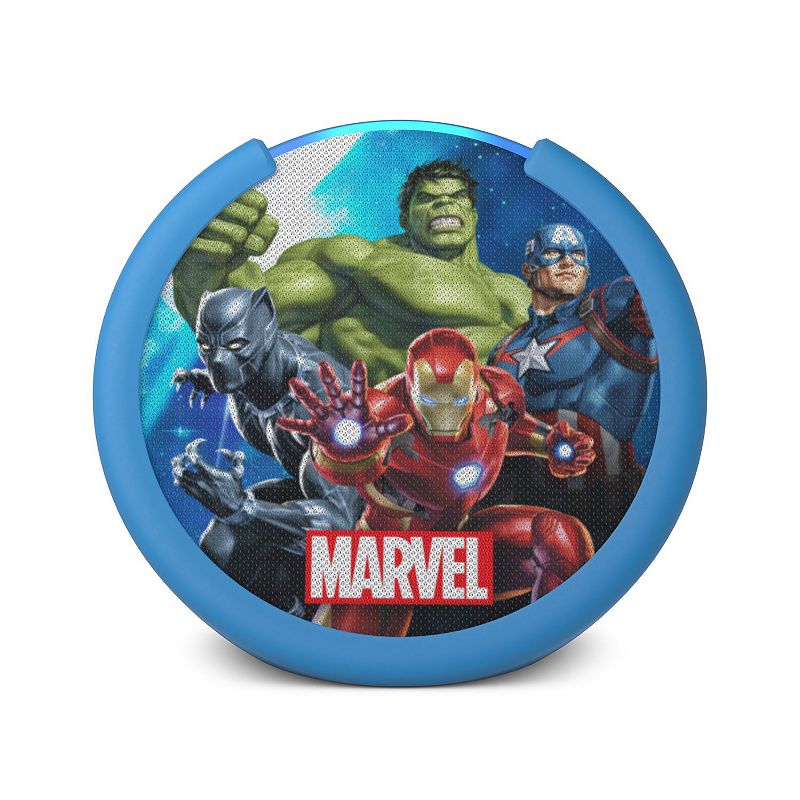 Amazon Echo Pop Kids Marvel's Avengers Smart Speaker, Marvel Avengers