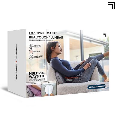 Sharper Image Realtouch Lumbar Acupressure Back Massager