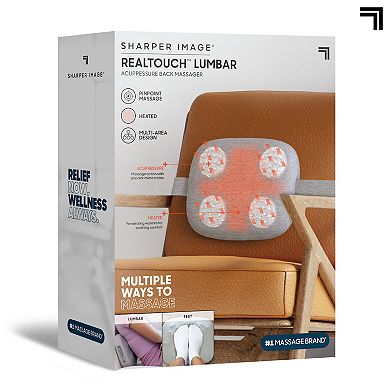 Sharper Image Realtouch Lumbar Acupressure Back Massager