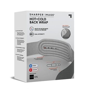 Sharper Image Compression Heated Back Wrap
