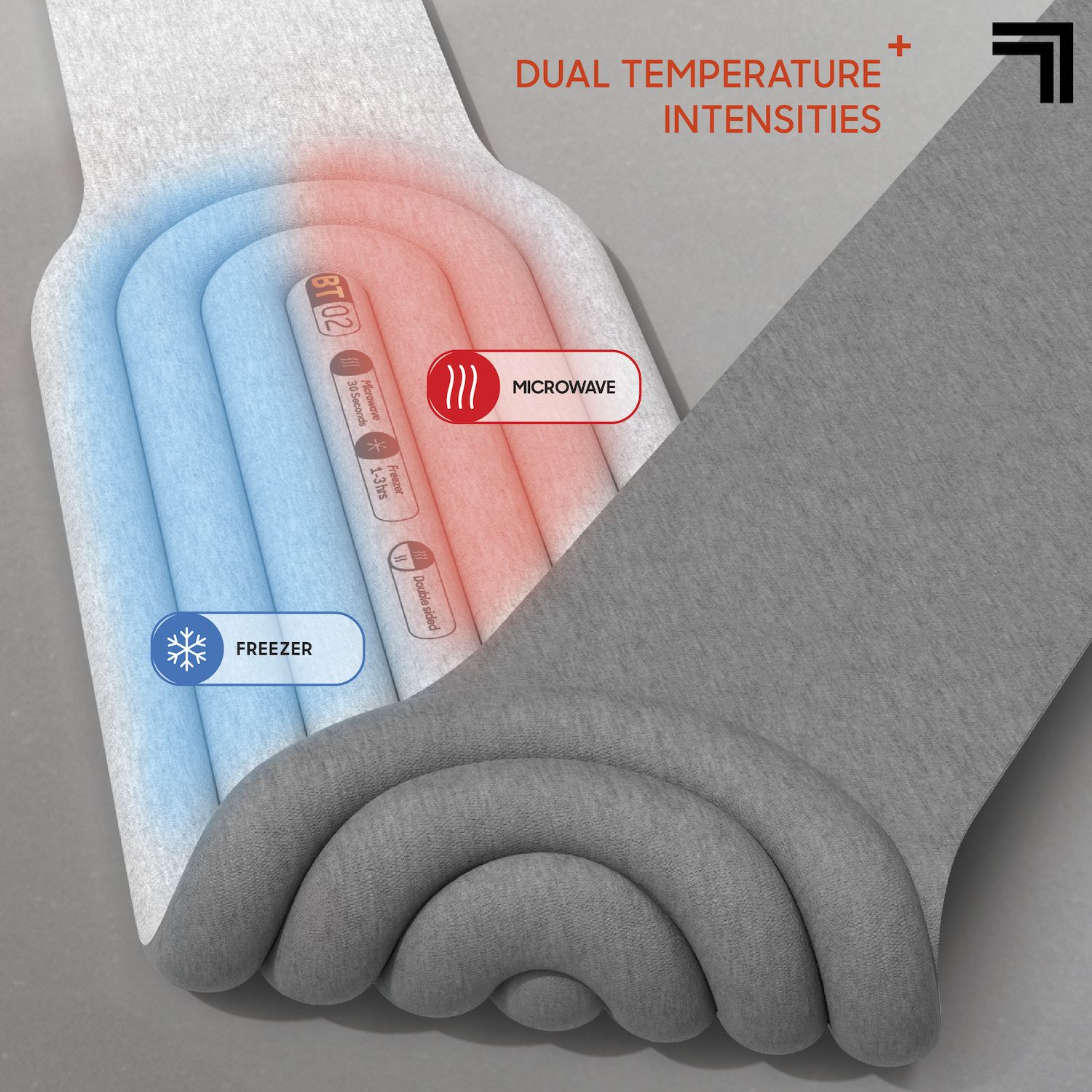 Sharper Image Compression Heated Back Wrap