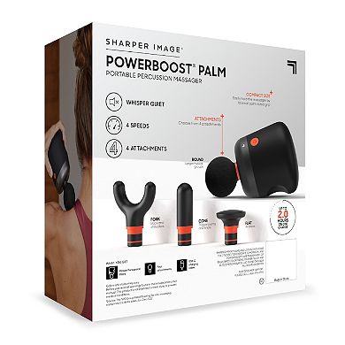 Sharper Image Powerboost Palm Body Massager