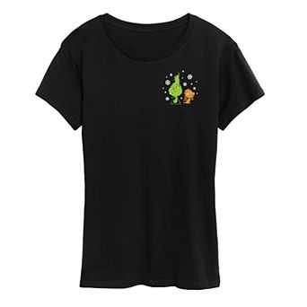 Women's Dr. Seuss Little Grinch Max Snow Graphic Tee