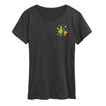 Women's Dr. Seuss Little Grinch Max Snow Graphic Tee