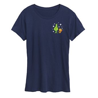 Women's Dr. Seuss Little Grinch Max Snow Graphic Tee