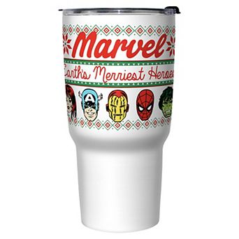Marvel Avengers Earth's Merriest Heroes 27-oz. Stainless Steel Travel Mug