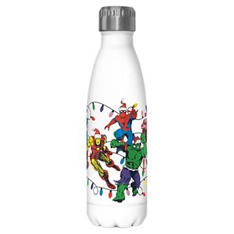 Marvel Avengers Christmas Lights 17-oz. Stainless Steel Bottle