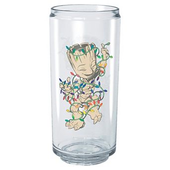 Marvel Guardians of the Galaxy Groot Wrapped In Christmas Lights 16-oz. Tritan Cup