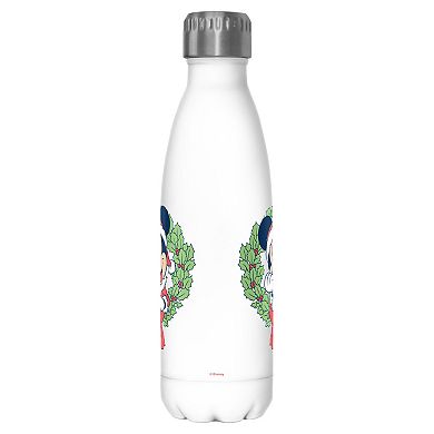 Disney's Mickey Mouse Christmas Wreath 17-oz. Stainless Steel Bottle
