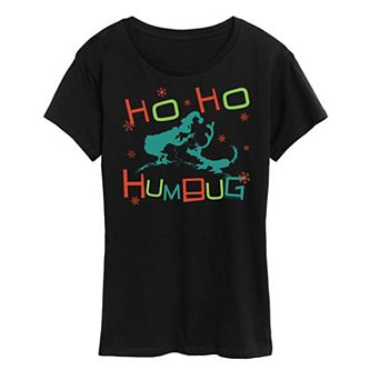 Women's Dr. Seuss The Grinch Ho Ho Humbug Graphic Tee