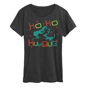 Women's Dr. Seuss The Grinch Ho Ho Humbug Graphic Tee