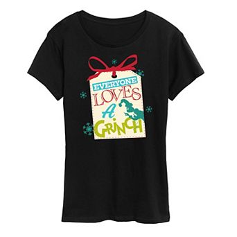 Women's Dr. Seuss The Grinch Everyone Loves Graphic Tee