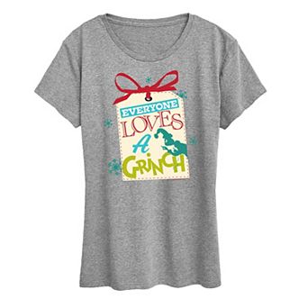 Women's Dr. Seuss The Grinch Everyone Loves Graphic Tee