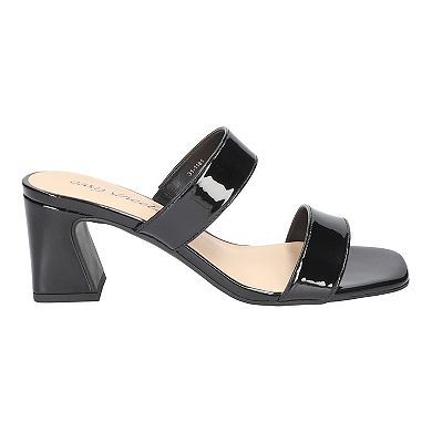 Easy Street Clovelle Women's Square Toe Block Heel Sandals