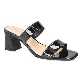 Easy Street Clovelle Women's Square Toe Block Heel Sandals