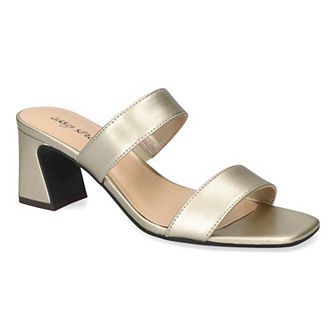 Easy Street Clovelle Women's Square Toe Block Heel Sandals