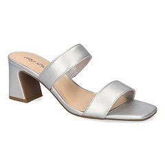 Kohls silver best sale dress sandals