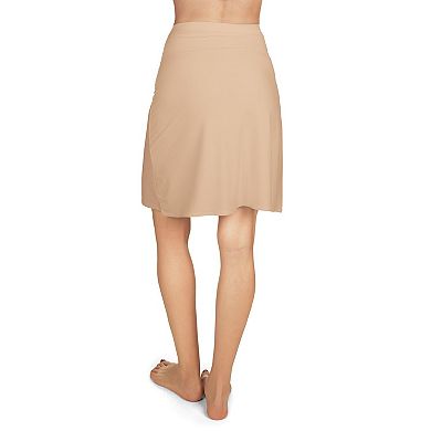 Women's High-Waisted Bonded Half Slip Skirt