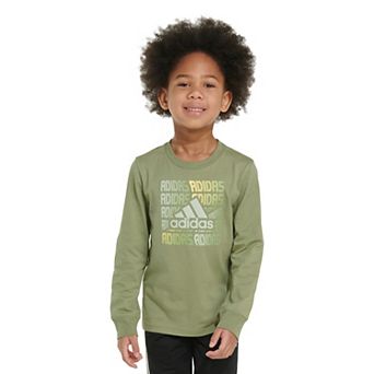 Boys 4-7 adidas Logo Graphic Long Sleeve T-Shirt
