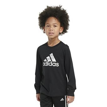 Boys 4-7 adidas France Camo Logo Long Sleeve T-Shirt