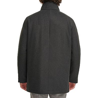 Men's Dockers® Wool Blend Walking Coat with Quilted Bib