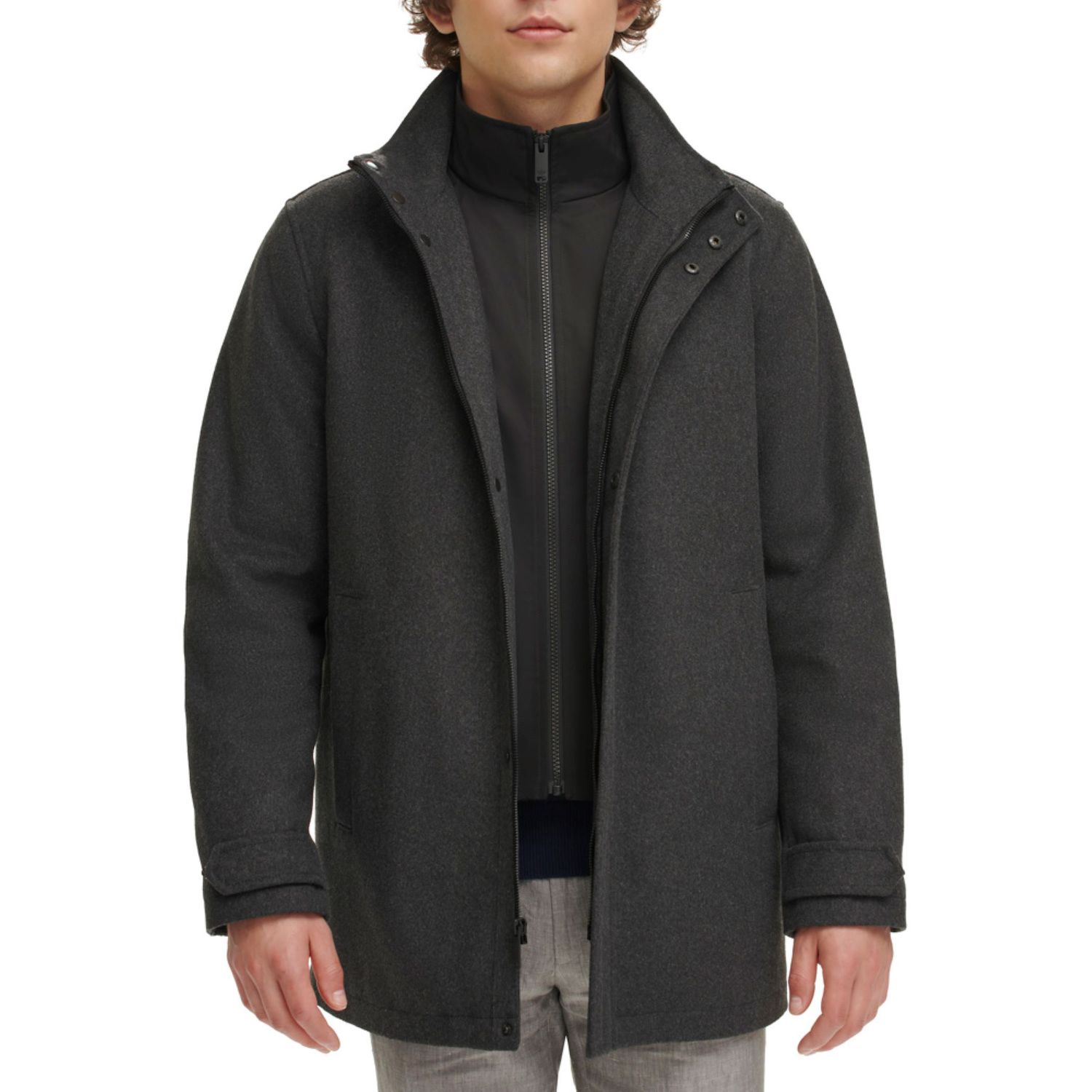 Men's Wool Jacket Big And Tall Wool Coats For Men Dockers Men's