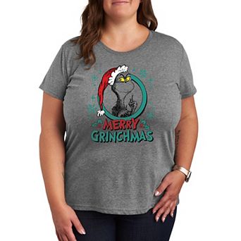 Plus Dr. Seuss The Grinch Grinchmas Circle Graphic Tee