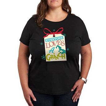 Plus Dr. Seuss The Grinch Everyone Loves Graphic Tee