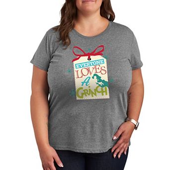 Plus Dr. Seuss The Grinch Everyone Loves Graphic Tee