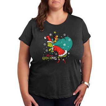 Plus Dr. Seuss The Grinch Grinchmas Toy Bag Graphic Tee