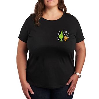 Plus Dr. Seuss Little Grinch Max Snow Graphic Tee