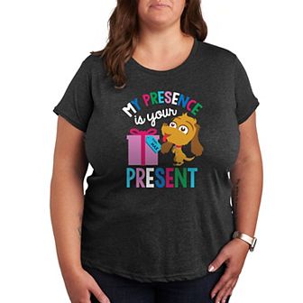 Plus Dr. Seuss Little Grinch Presents Max Graphic Tee