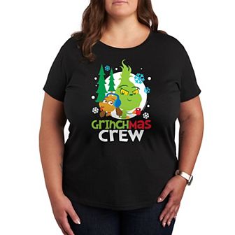 Plus Dr. Seuss Little Grinch Grinchmas Crew Graphic Tee